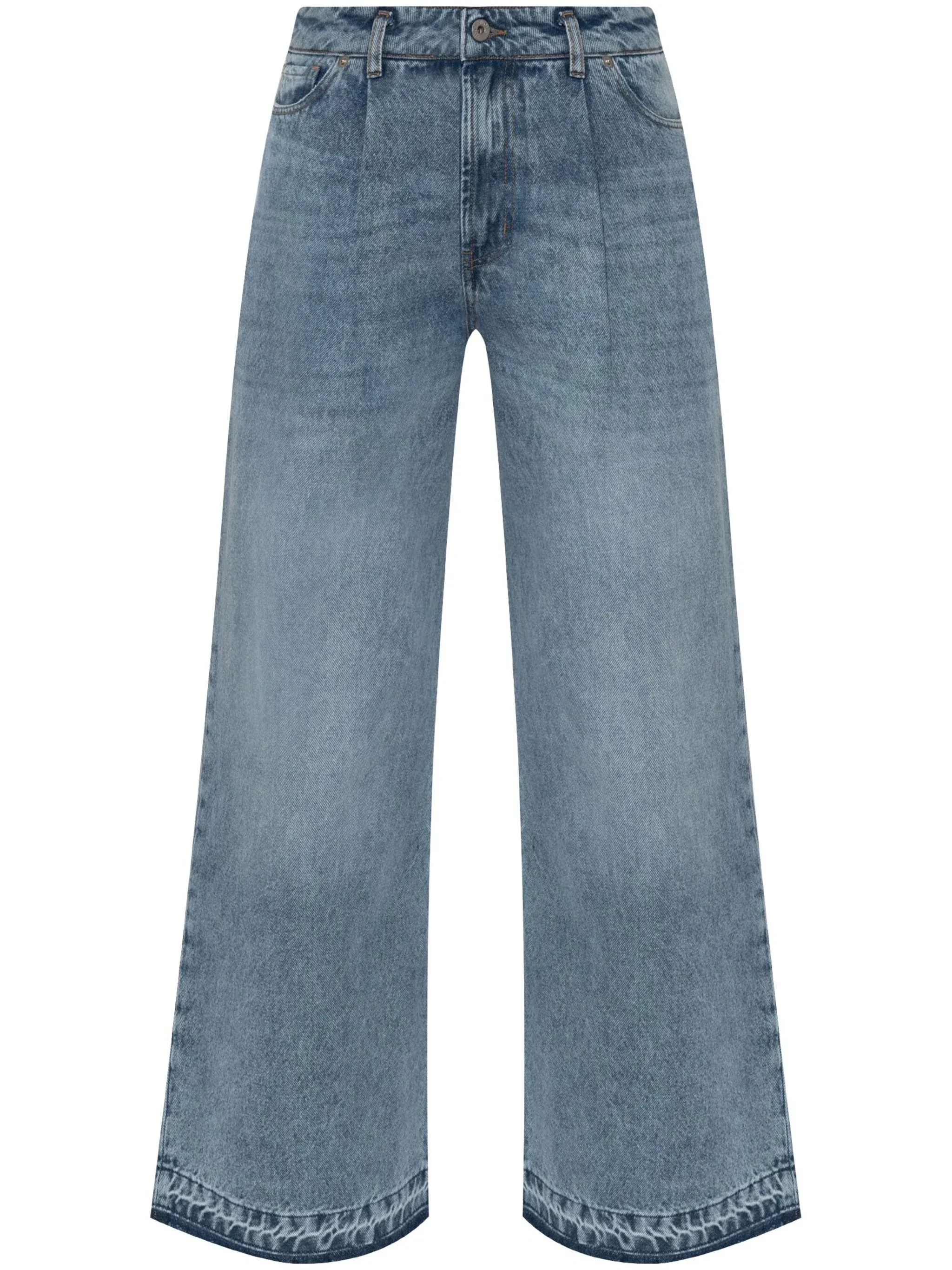 wide-leg jeans